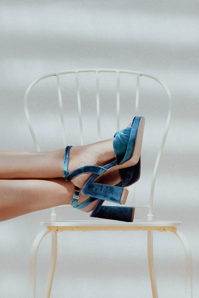 Zapato Ines Azul