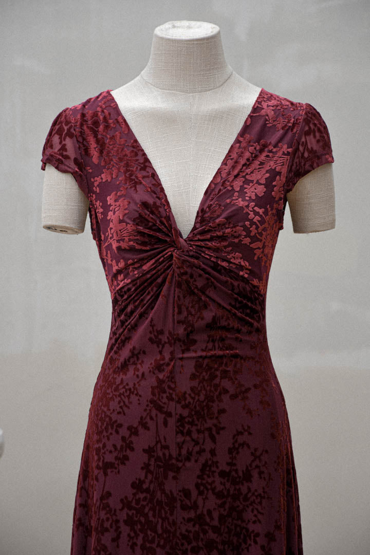 Vestido Sara Burdeo