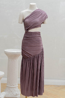 Vestido Plisado Lila