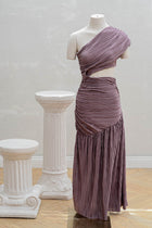 Vestido Plisado Lila