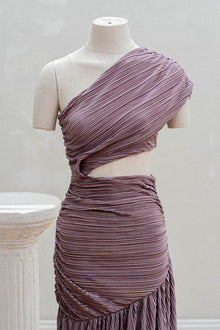 Vestido Plisado Lila