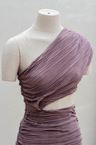 Vestido Plisado Lila