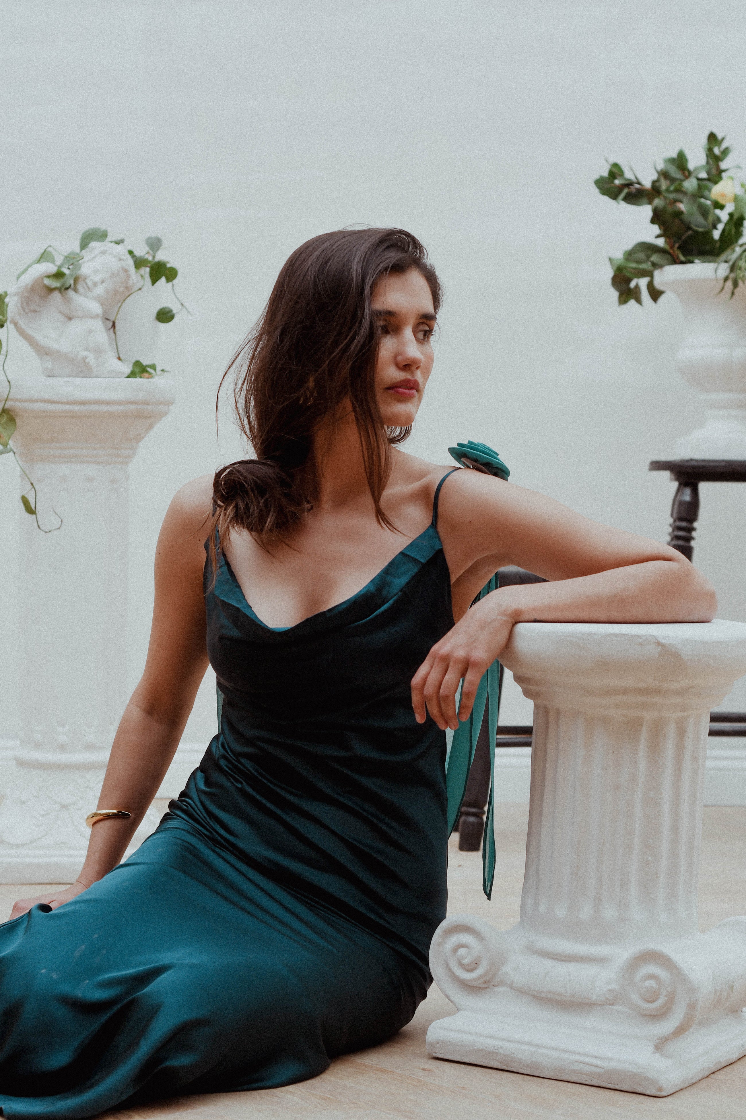 Vestido Lucía Turquesa