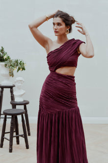 Vestido Plisado Conchovino