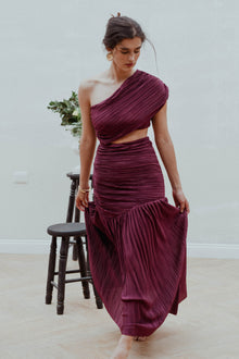 Vestido Plisado Conchovino