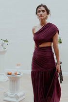 Vestido Plisado Conchovino