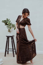 Conjunto Valeria Chocolate