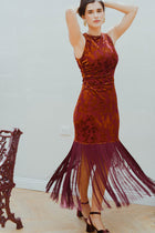 Vestido Laura Terracota