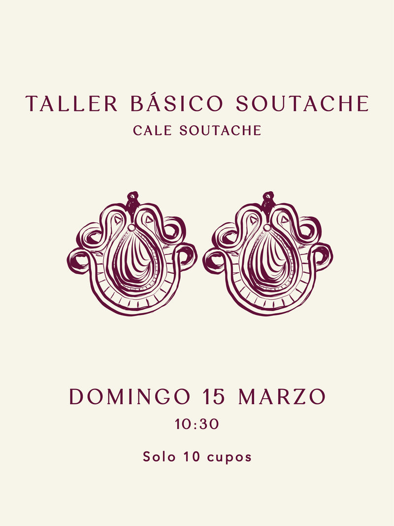 Taller Básico Soutache - Cale Soutache - Domingo 15 de Marzo